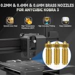 ANYCUBIC Kobra 3 Hotend Extruder Kit 34pcs