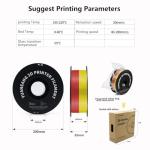 Triple Color Silk PLA 3D Printer Filament