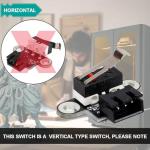 DAOKAI Vertical Mechanical Endstop Limit Switch - 6 Pack