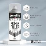JENOLITE White Primer Filler Spray Paint 400ml