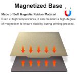 Magnetic Heated Build Plate for 3D Printers