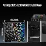 HIKUDIY Double Sided Build Plate for Bambu Lab H2D