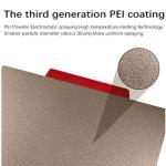 430x430mm Double-Sided PEI Magnetic Print Bed