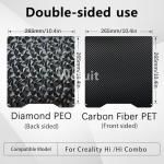 Wefuit Double-Sided Flexible Build Plate for 3D Printers