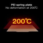 430x430mm Double-Sided PEI Magnetic Print Bed