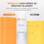 TECBEARS Olive Green Matte PLA Filament 1KG