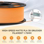 TECBEARS Olive Green Matte PLA Filament 1KG