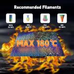 IdeaFormer PEK Spring Steel Build Plate 257mm