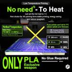 JUUPINE Kobra S1 Geco Cold Build Plate