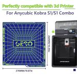 JUUPINE Kobra S1 Geco Cold Build Plate