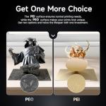 YOOPAI 257mm Magnetic PEI Build Plate for 3D Printers