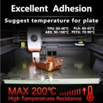 Anycubic Kobra S1 Flexible Build Plate 264x276mm