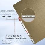 Thickened 257mm Textured PEI Print Bed for Bambu