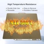 Thickened 257mm Textured PEI Print Bed for Bambu