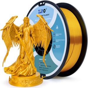ZIRO 1.75mm PLA Silk Filament - Gold 1KG