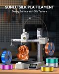 SUNLU 4KG Silk PLA Plus 3D Filament Set
