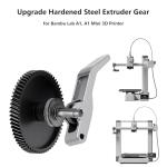 Hardened Steel Extruder Gear Kit for Bambu A1