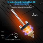 K1 Ceramic Hotend Kit with Quick Swap Nozzle