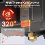 Centauri Carbon Hotend Upgrade Kit for 3D Printers