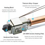 HIKUDIY Ceramic Hotend Kit for Anycubic Kobra 3