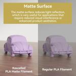 Kexcelled Matte PLA Filament, Lavender, 1.75 mm