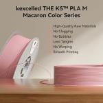 Kexcelled Matte PLA Filament, Lavender, 1.75 mm