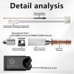 Hardened Ceramic Hotend Kit for Anycubic Kobra S1