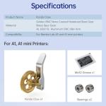 BIQU Panda Claw Brass Gear for Bambu-Lab Printers