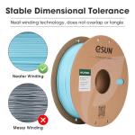 eSUN Matte PLA Filament 1.75mm - Light Blue