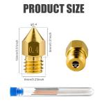 31-Pack MK8 3D Printer Nozzle Kit