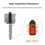 HIKUDIY Hardened Steel Nozzles for Bambu Lab A1