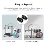HIKUDIY Hardened Steel Nozzles for Bambu Lab A1