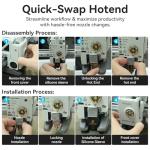 A1/A1 Mini Quick-Swap Hotend & Nozzle Set