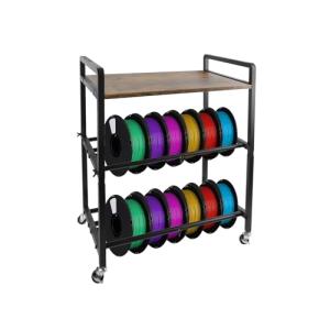 Heavy-Duty 3D Printer Filament Storage Rack