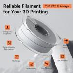 Kexcelled PLA Rock Filament - Magic Black 1kg