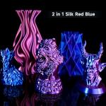 Gratkit Tri-Color Silk PLA Filament 1.75mm 1KG