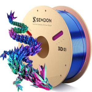 Semdon Silk Tri-Color PLA Filament 1.75mm