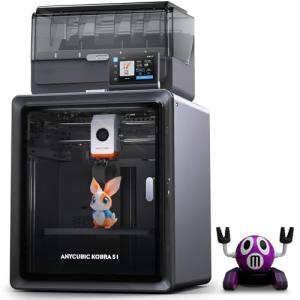 ANYCUBIC Kobra S1 Combo 3D Printer, Multi-Color