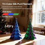 Semdon Silk Tri-Color PLA Filament 1.75mm