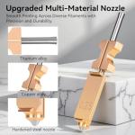 Quick-Swap 0.25mm Nozzle for Flashforge Adventurer 5X