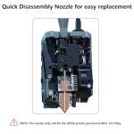 AD5X 0.4MM Quick-Detach Nozzle Kit for 3D Printers