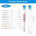 11-Piece Stainless Steel 3D Printer Nozzle Cleaning Kit