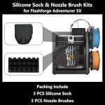 Nozzle Brush & Silicone Sock Kit for AD5X