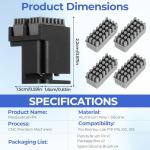 Panda Brush XP & 4 Silicone Nozzle Wipers