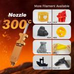 Flashforge AD5X Nozzle Assembly - 0.4mm 300˚C