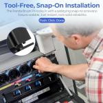 Panda Brush XP & 4 Silicone Nozzle Wipers