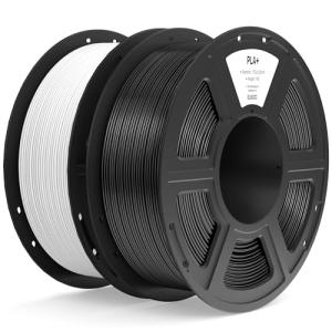 ELEGOO 1.75mm PLA+ Filament - 2KG Black & White