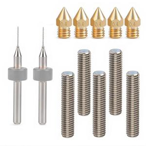 CESFONJER 12-Piece Brass Nozzle Kit for 3D Printers
