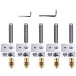 CESFONJER 12-Piece Brass Nozzle Kit for 3D Printers