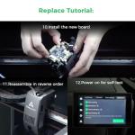 Creality K2 Series Nozzle Plate and PCB Kit